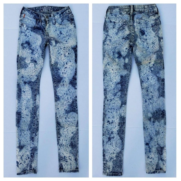 Robin's Jean Denim - New Women ROBIN'S JEAN sz 24 Skinny Sprinkled Jean